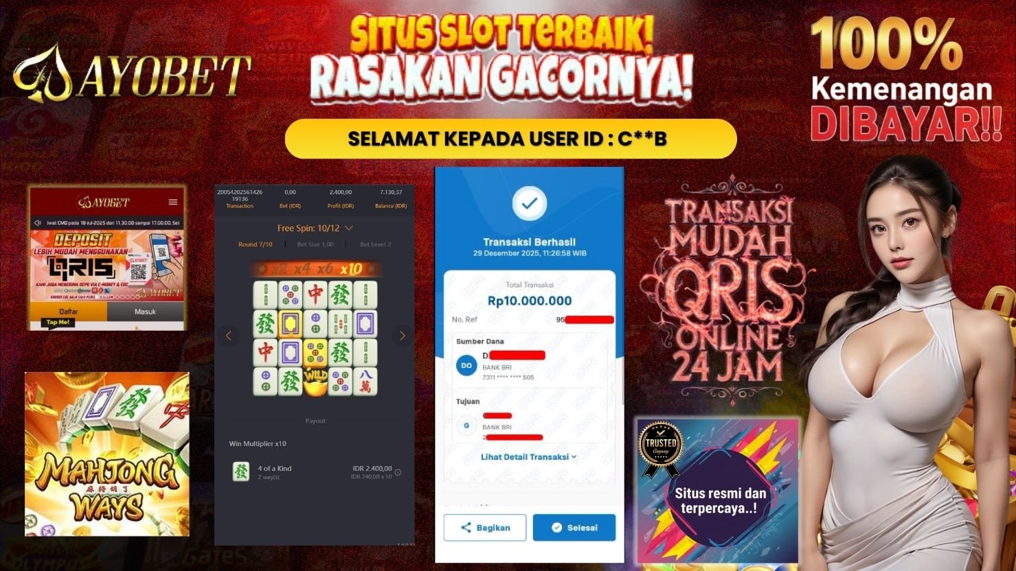 AYOBET JACKPOT SLOT MAHJONG WAYS